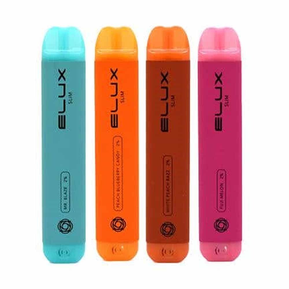 Elux Slim 599 Disposable Vape Pod Box of 10  Vapingsupply