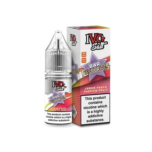 IVG Nic Salt Bar Favourite 10ml E Liquid- Pack Of 10 - Vapingsupply