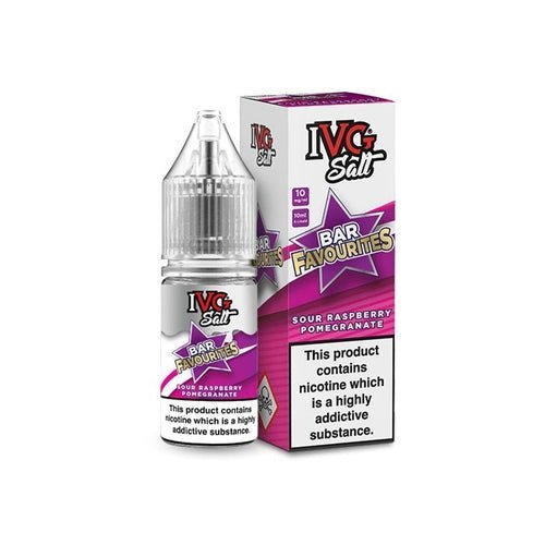 IVG Nic Salt Bar Favourite 10ml E Liquid- Pack Of 10 - Vapingsupply