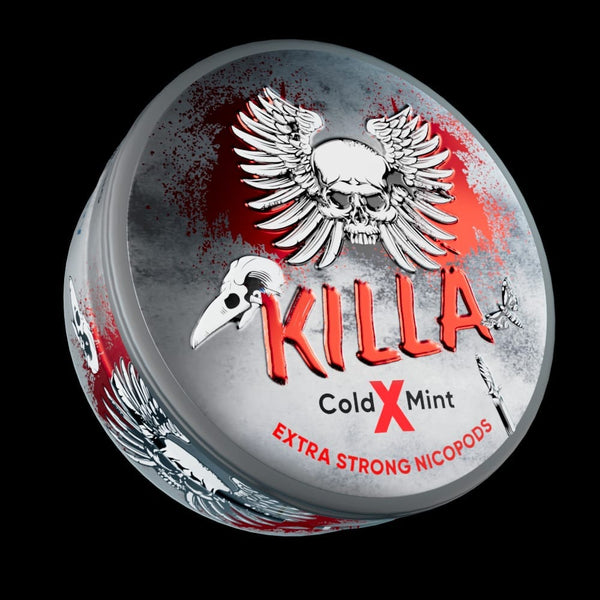 Killa Nicopods - Cold X Mint - 12.8mg - Box of 10 - Vapingsupply