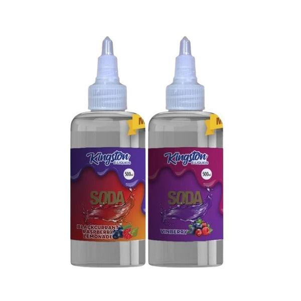 Kingston E-liquids Soda 500ml Shortfill - Vapingsupply