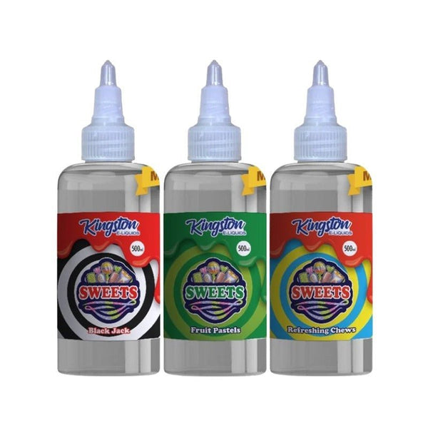 Kingston E-liquids Sweets 500ml Shortfill - Vapingsupply