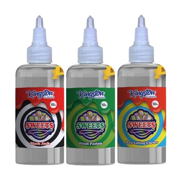 Kingston E-liquids Sweets 500ml Shortfill - Vapingsupply