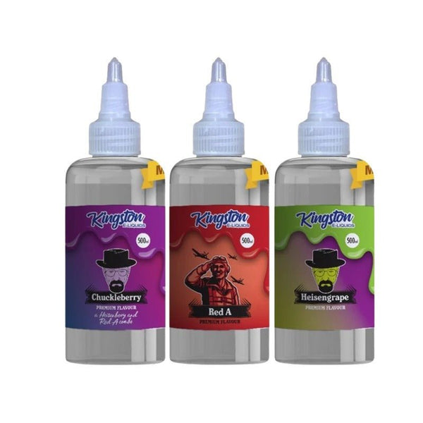 Kingston E-liquids Zingberry Range 500ml Shortfill - Vapingsupply