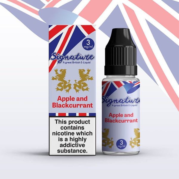 Signature - Apple And Blackcurrant - 10ml (Pack of 10) - Vapingsupply