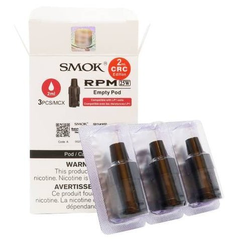 Smok RPM 25W Empty Pod – 2ML - Vapingsupply