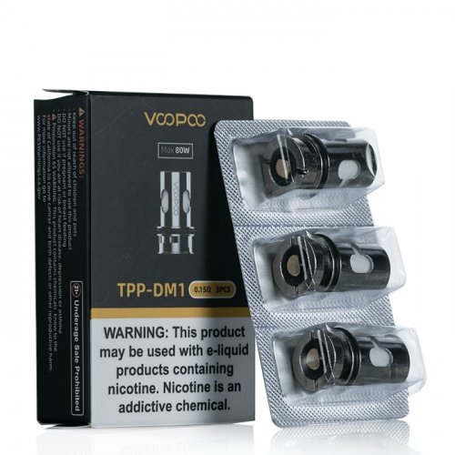 VOOPOO TPP-DM1 Coil 0.15ohm 3PCS/Pack - Vapingsupply