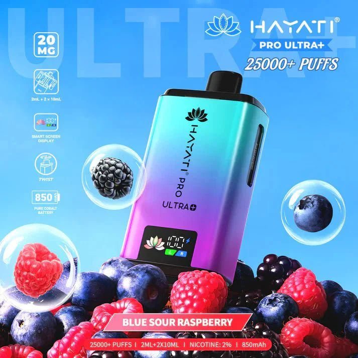 Hayati Pro Ultra Plus 25000 Starter Vape Kit Box of 5 - Vapingsupply