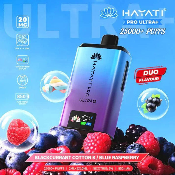 Hayati Pro Ultra Plus 25000 Starter Vape Kit Box of 5 - Vapingsupply