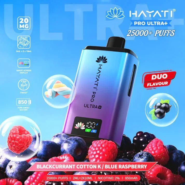 Hayati Pro Ultra Plus 25000 Starter Vape Kit Box of 5 - Vapingsupply
