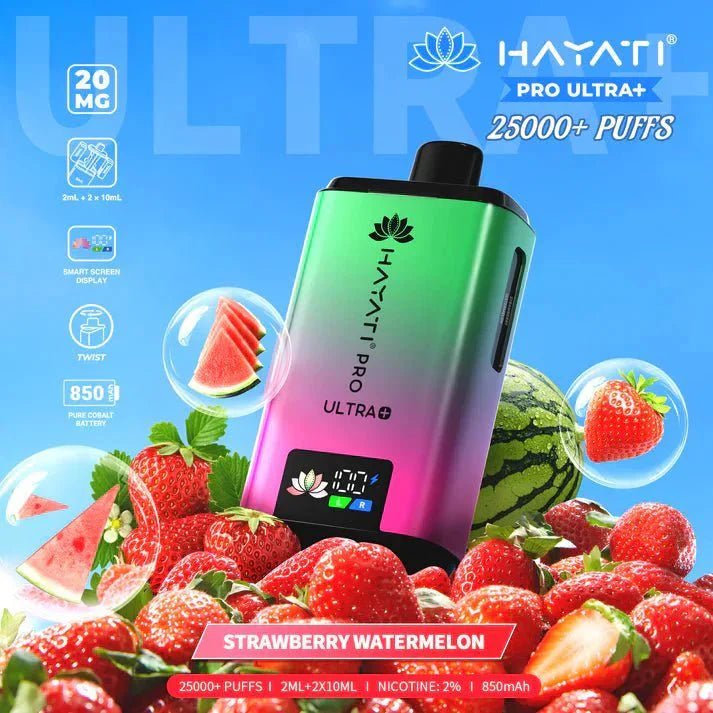 Hayati Pro Ultra Plus 25000 Starter Vape Kit Box of 5 - Vapingsupply