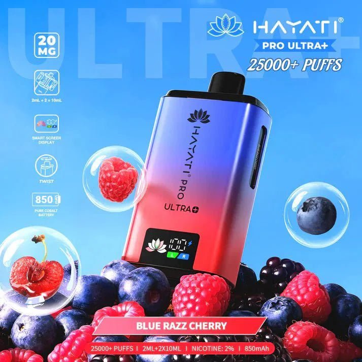Hayati Pro Ultra Plus 25000 Starter Vape Kit Box of 5 - Vapingsupply