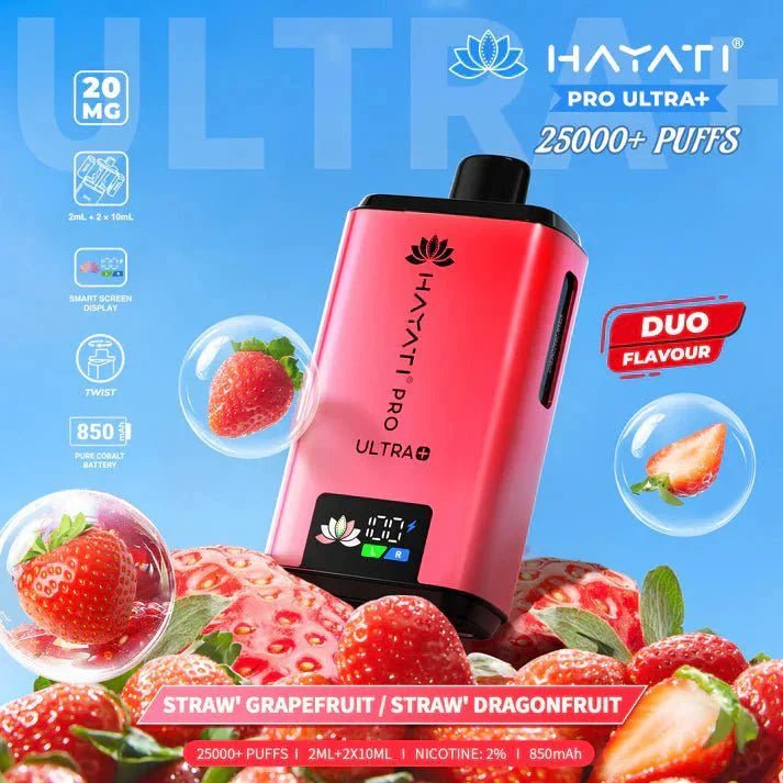 Hayati Pro Ultra Plus 25000 Starter Vape Kit Box of 5 - Vapingsupply