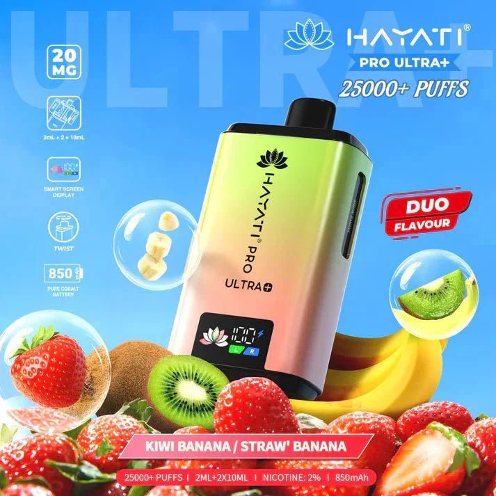 Hayati Pro Ultra Plus 25000 Starter Vape Kit Box of 5 - Vapingsupply