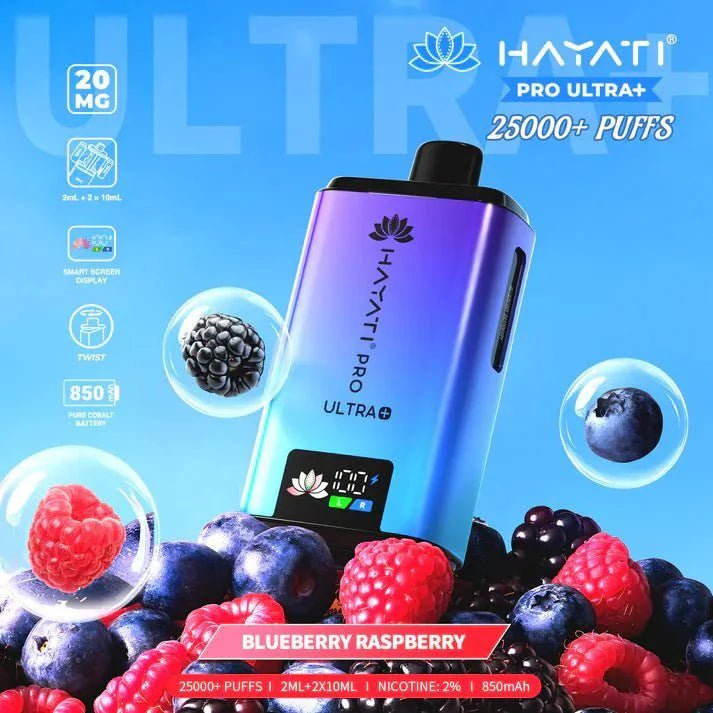 Hayati Pro Ultra Plus 25000 Starter Vape Kit Box of 5 - Vapingsupply