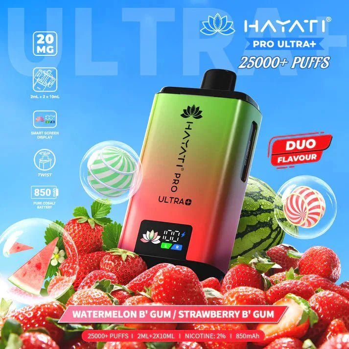 Hayati Pro Ultra Plus 25000 Starter Vape Kit Box of 5 - Vapingsupply