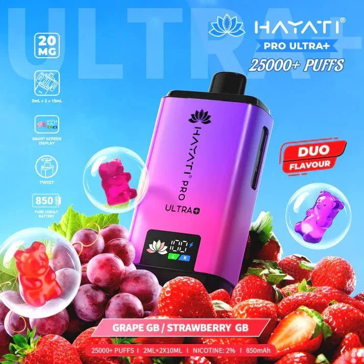 Hayati Pro Ultra Plus 25000 Starter Vape Kit Box of 5 - Vapingsupply
