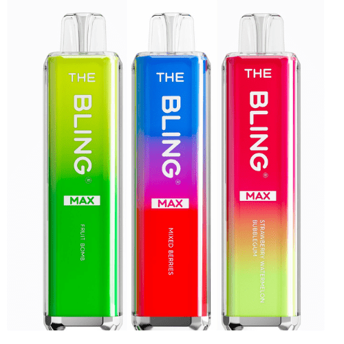 The Crystal Bling Max 8000 Prefilled Vape Pod Kit Box of 5 - Vapingsupply