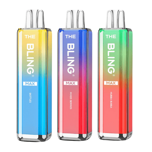 The Crystal Bling Max 8000 Prefilled Vape Pod Kit Box of 5 - Vapingsupply