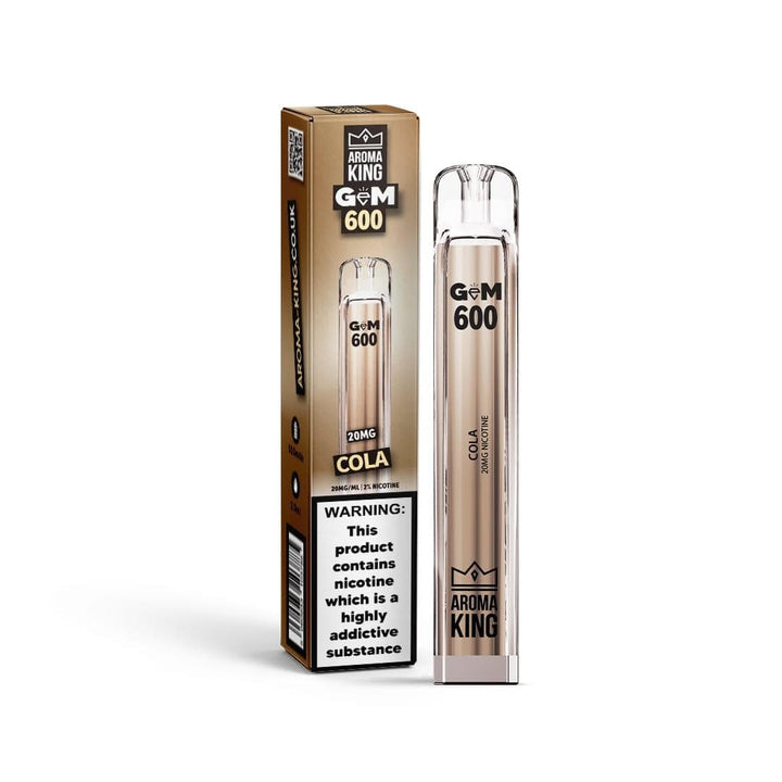 Aroma King Gem 600 Disposable Vape Pod Box of 10 - Vapingsupply