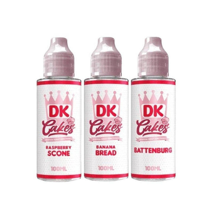 Donut King Cakes 100ml Shortfill - Vapingsupply