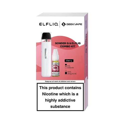 Geekvape Sonder Q Pod Kit and Elfliq Salt Combo Deal - Vapingsupply
