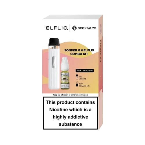 Geekvape Sonder Q Pod Kit and Elfliq Salt Combo Deal - Vapingsupply