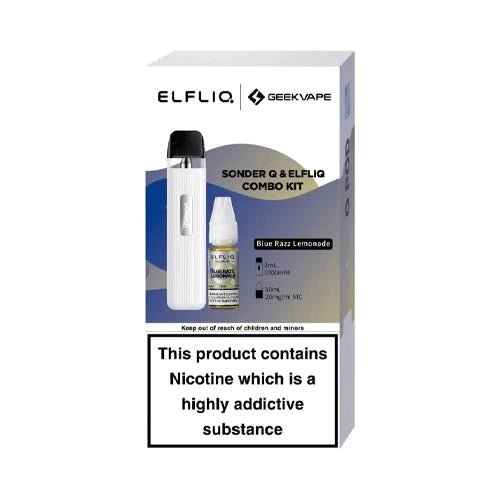 Geekvape Sonder Q Pod Kit and Elfliq Salt Combo Deal - Vapingsupply