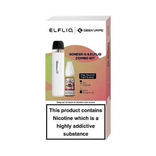 Geekvape Sonder Q Pod Kit and Elfliq Salt Combo Deal - Vapingsupply