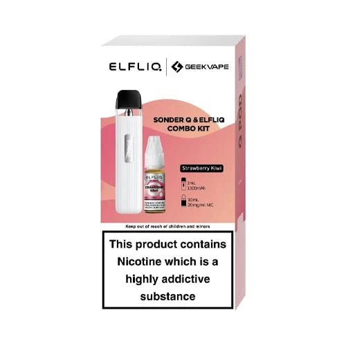 Geekvape Sonder Q Pod Kit and Elfliq Salt Combo Deal - Vapingsupply