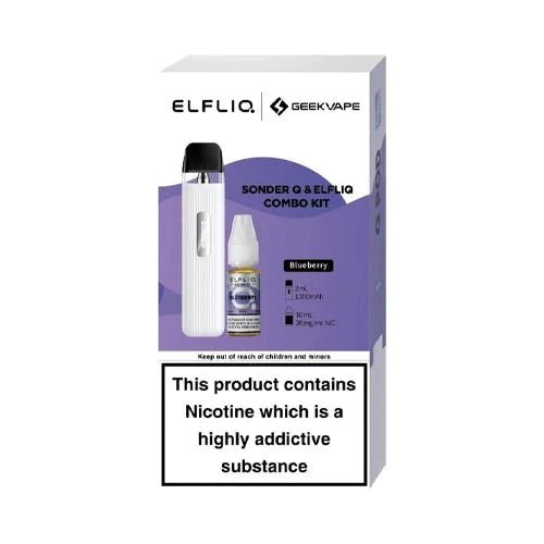 Geekvape Sonder Q Pod Kit and Elfliq Salt Combo Deal - Vapingsupply