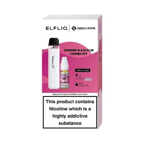 Geekvape Sonder Q Pod Kit and Elfliq Salt Combo Deal - Vapingsupply