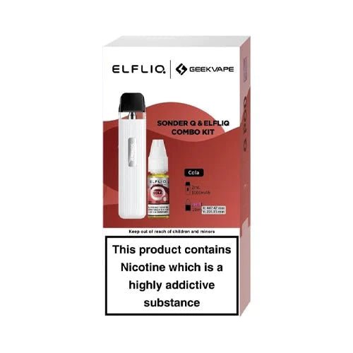Geekvape Sonder Q Pod Kit and Elfliq Salt Combo Deal - Vapingsupply