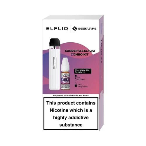 Geekvape Sonder Q Pod Kit and Elfliq Salt Combo Deal - Vapingsupply