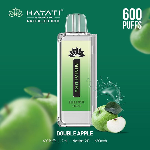 Hayati Miniature 600 Prefilled Replacement Pods - Box of 10 - Vapingsupply