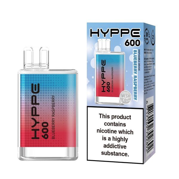 Hyppe 600 Crystal Disposable Vape Pod - Box of 10 - Vapingsupply