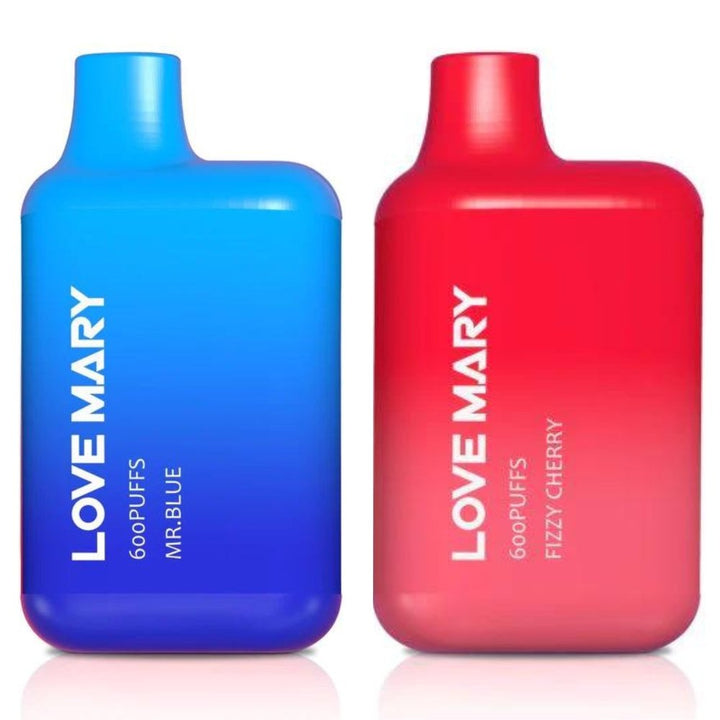Love Mary 600 Disposable Vape Pod Box of 10 - Vapingsupply