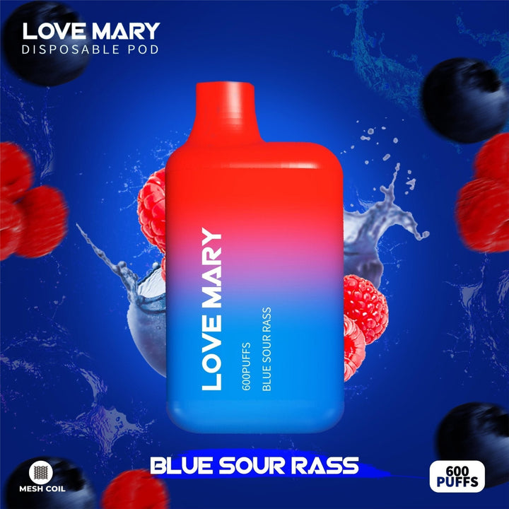 Love Mary 600 Disposable Vape Pod Box of 10 - Vapingsupply