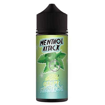 Menthol Attack 100ML Shortfill - Vapingsupply