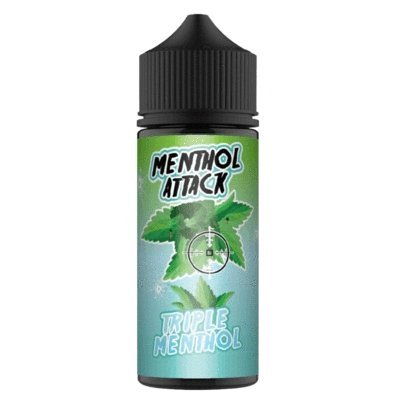 Menthol Attack 100ML Shortfill - Vapingsupply