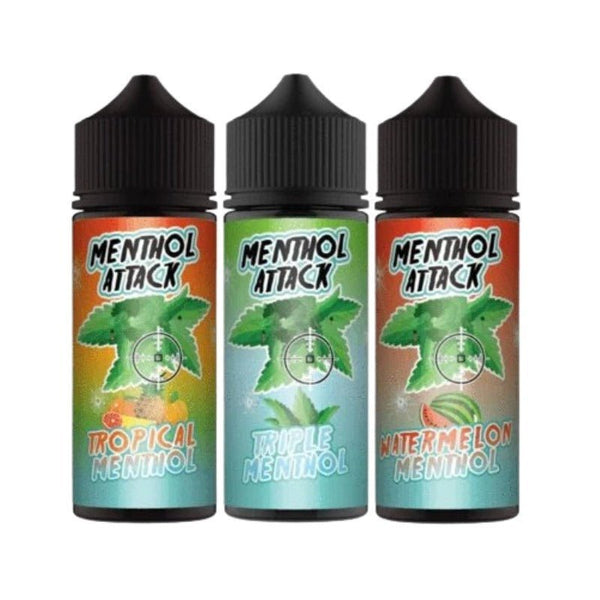 Menthol Attack 100ML Shortfill - Vapingsupply