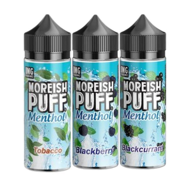 Moreish Puff Menthol 100ML Shortfill - Vapingsupply