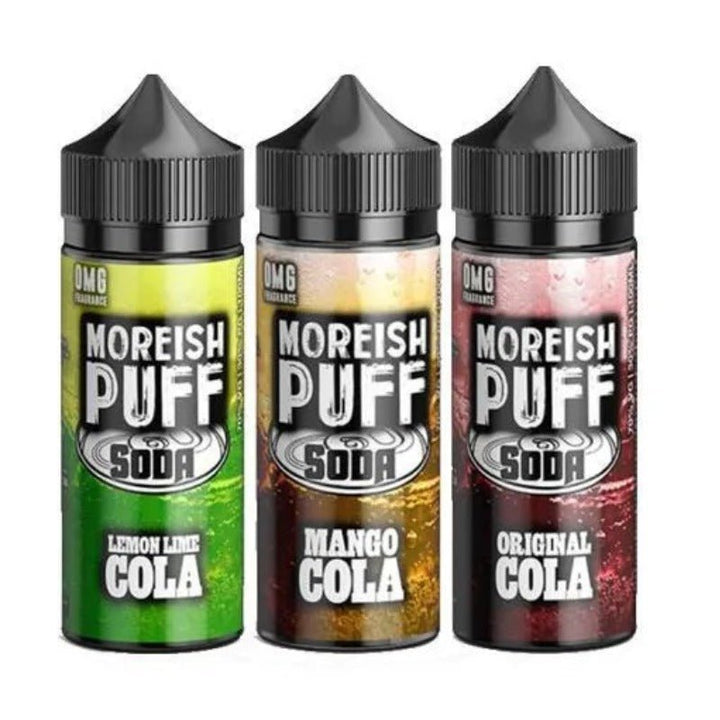 Moreish Puff Soda 100ML Shortfill - Vapingsupply