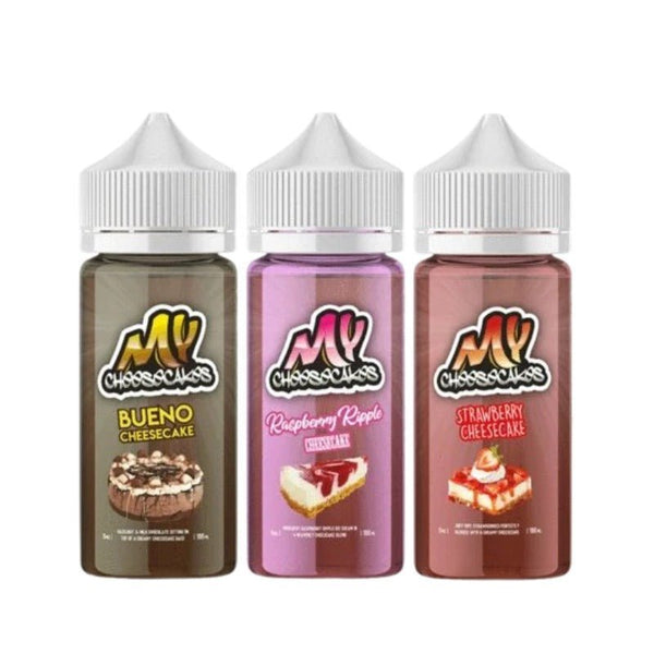 My E-Liquids Cheesecakes 100ML Shortfill - Vapingsupply