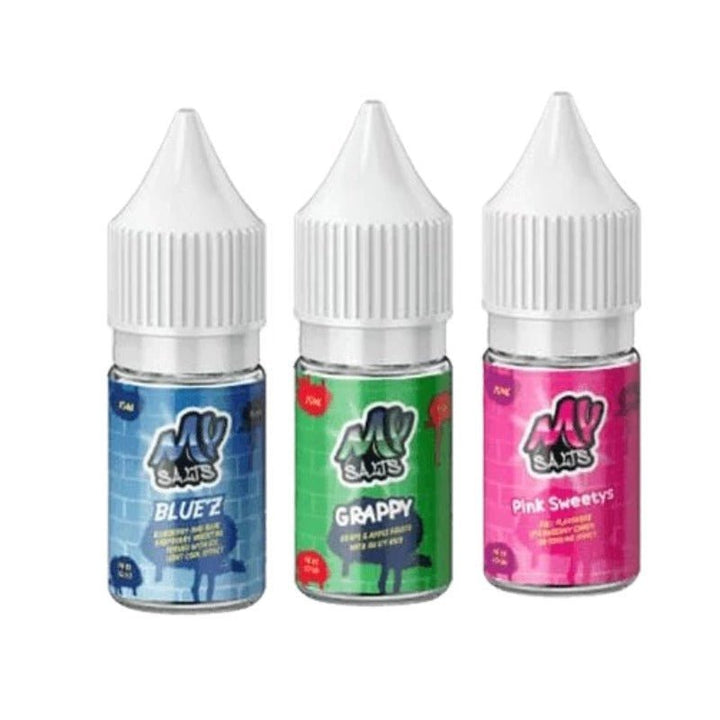 My Salts 10ml Nic Salt (Pack of 10) - Vapingsupply