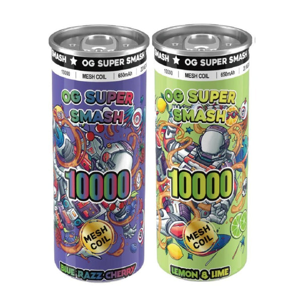 OG SUPER SMASH 12000 PUFFS DISPOSABLE 20MG - Pack of 10 - Vapingsupply