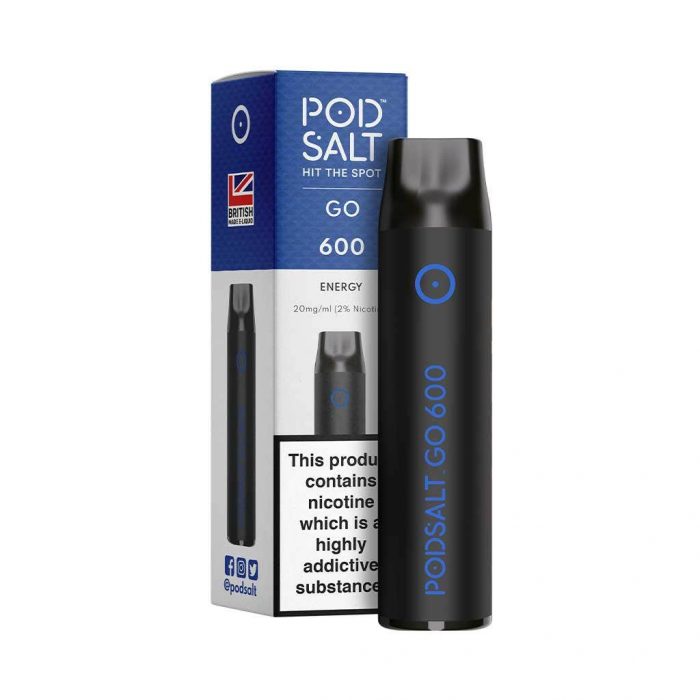 Pod Salt GO 600 Disposable Vape Puff Pod Box of 10 - Vapingsupply