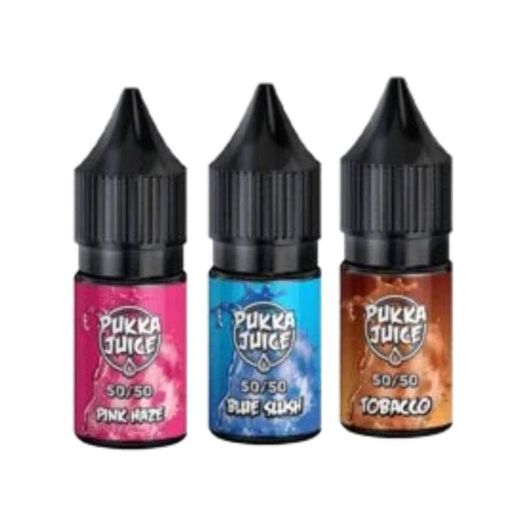 Pukka 50/50 10ML Shortfill (Pack of 10) - Vapingsupply
