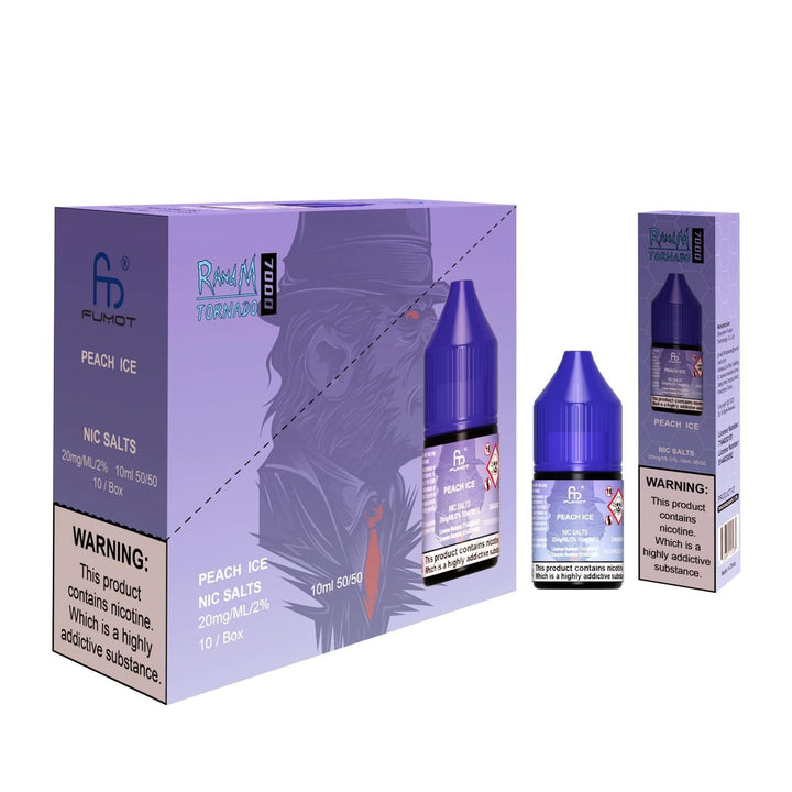 R and M 7000 Nic Salt 10ml - Box of 10 - Vapingsupply