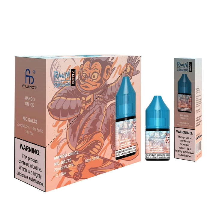 R and M 7000 Nic Salt 10ml - Box of 10 - Vapingsupply